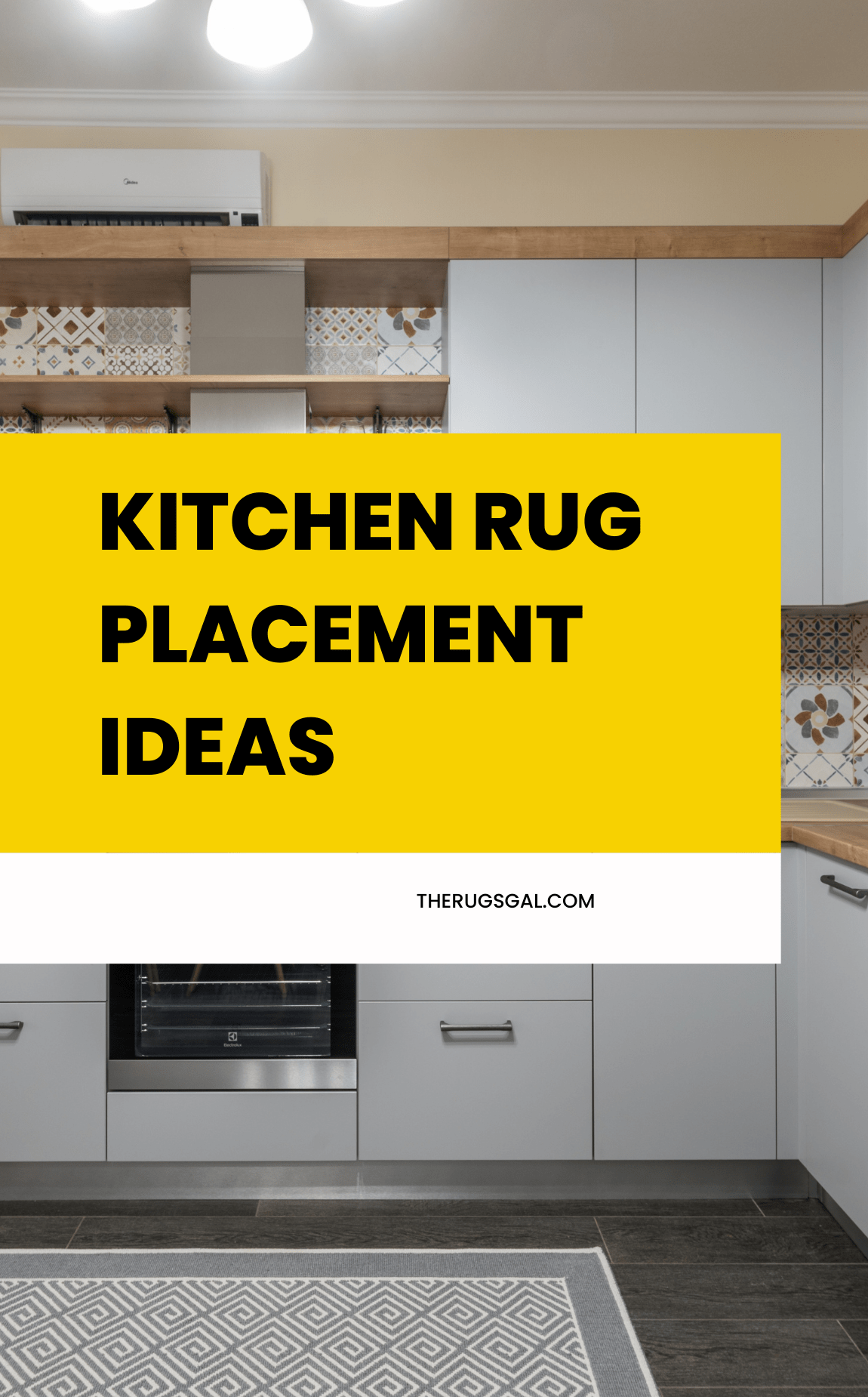 Kitchen Rug Placement Ideas